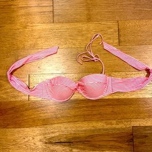 Aerie molded cup push up bikini bandeau top